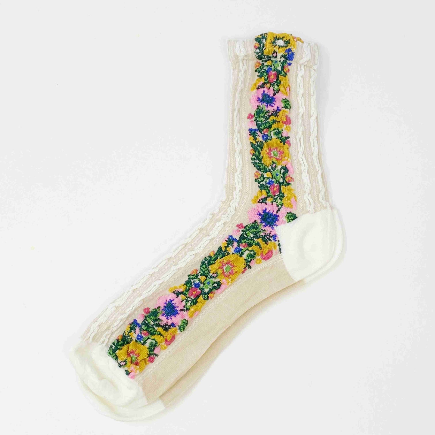 Noble Floral Beauty Socks

