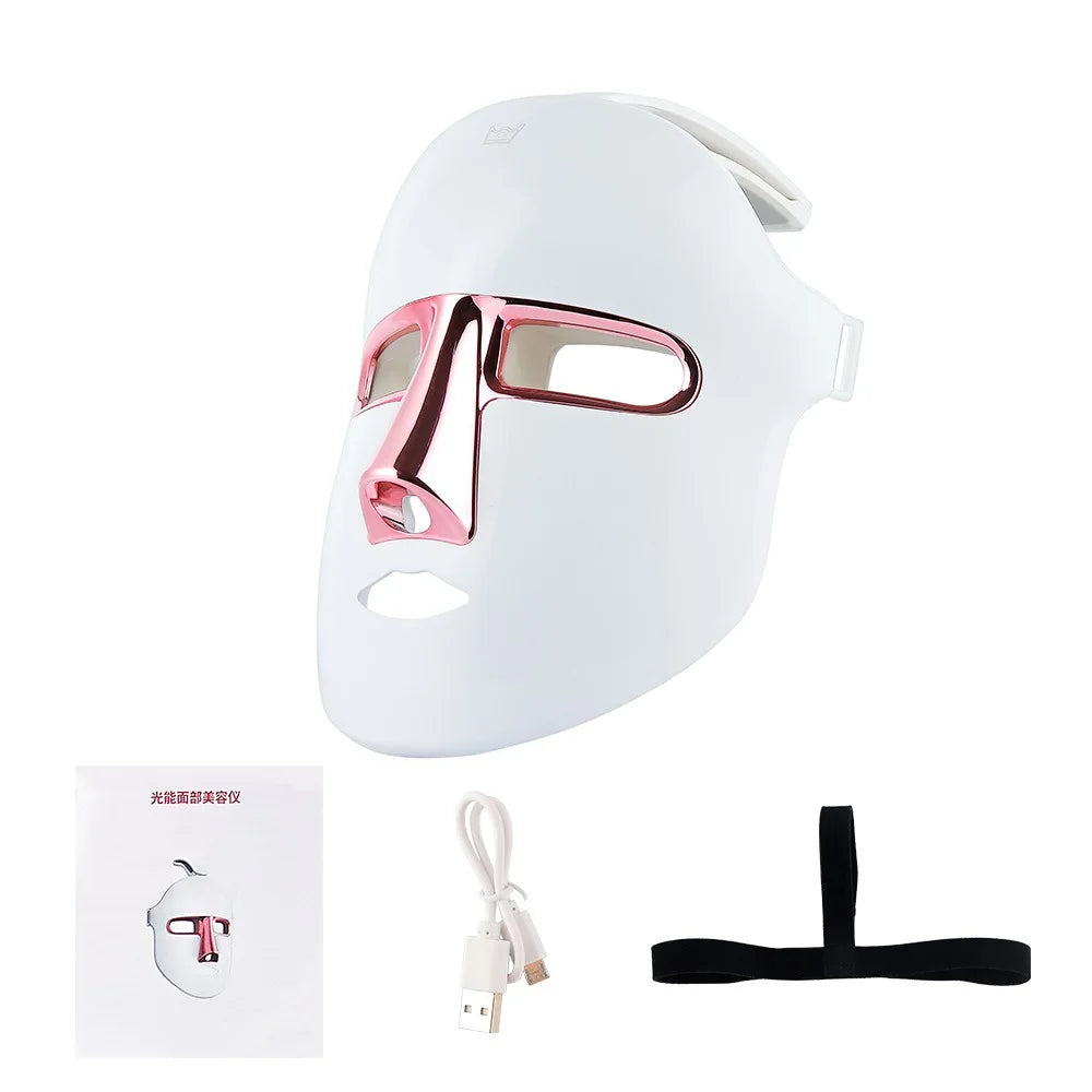 Beauty Tools Beauty Instrument Face Facial Mask Instrument Seven Color Light Photon Rejuvenation Beauty Instrument