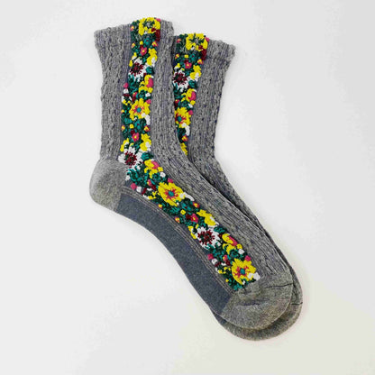 Noble Floral Beauty Socks

