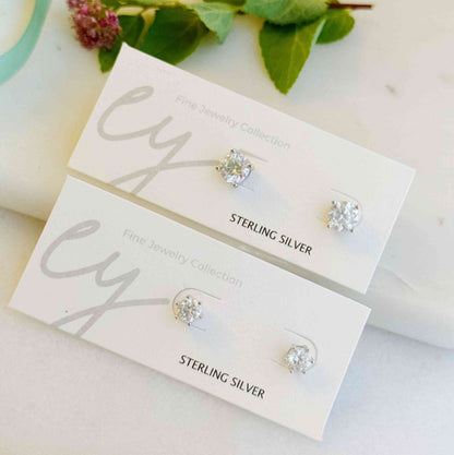 Excellent Cut Moissanite Stud Earrings
