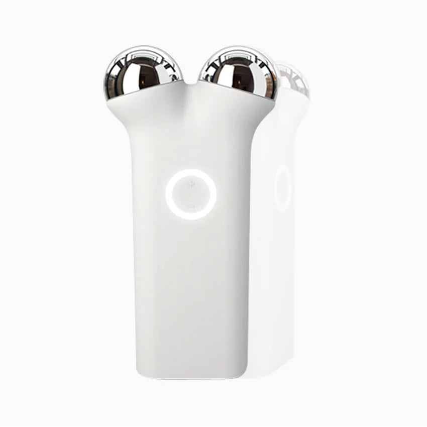 Home Use Beauty Device Facial Lifting Tool Acoustic Wave Vibration 3d Face Massage Roller