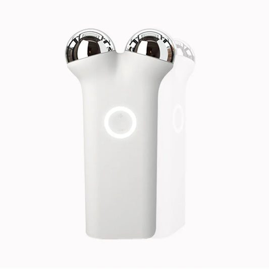 Home Use Beauty Device Facial Lifting Tool Acoustic Wave Vibration 3d Face Massage Roller