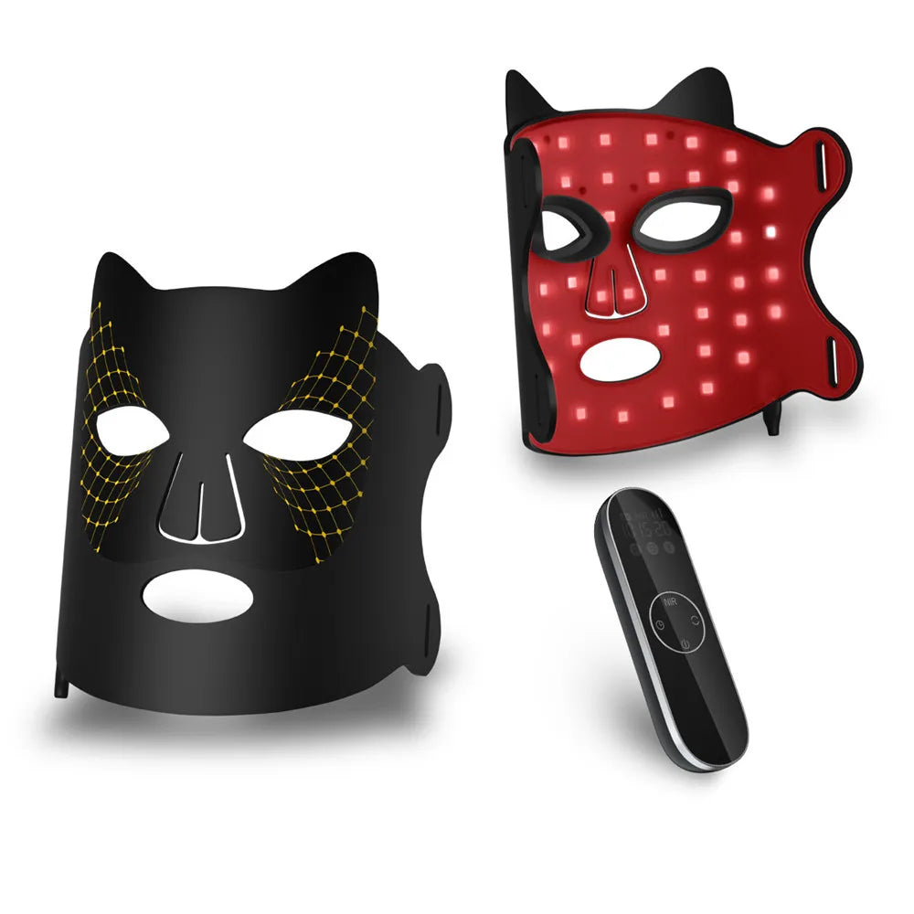 IFINE Beauty Home Use Beauty Care Tool 4 Colors LED Facial Mask Skin Rejuvenation Anti-Aging Infrared Therapy LED Face Masks