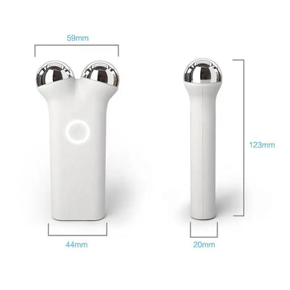 Home Use Beauty Device Facial Lifting Tool Acoustic Wave Vibration 3d Face Massage Roller
