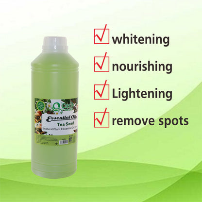 Private Label Skincare Tea Seed Oil Serum Anti Aging Whitening Vitamin C