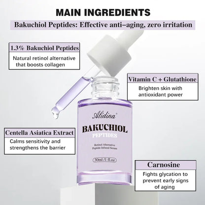 Private Label Organic Bakuchiol Collagen Retinol Niacinamide Age-Aging Face Serum Skin Care Product Facial Korean Skincare D