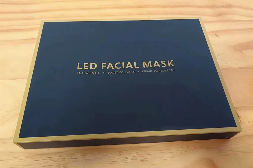 IFINE Beauty Home Use Beauty Care Tool 4 Colors LED Facial Mask Skin Rejuvenation Anti-Aging Infrared Therapy LED Face Masks