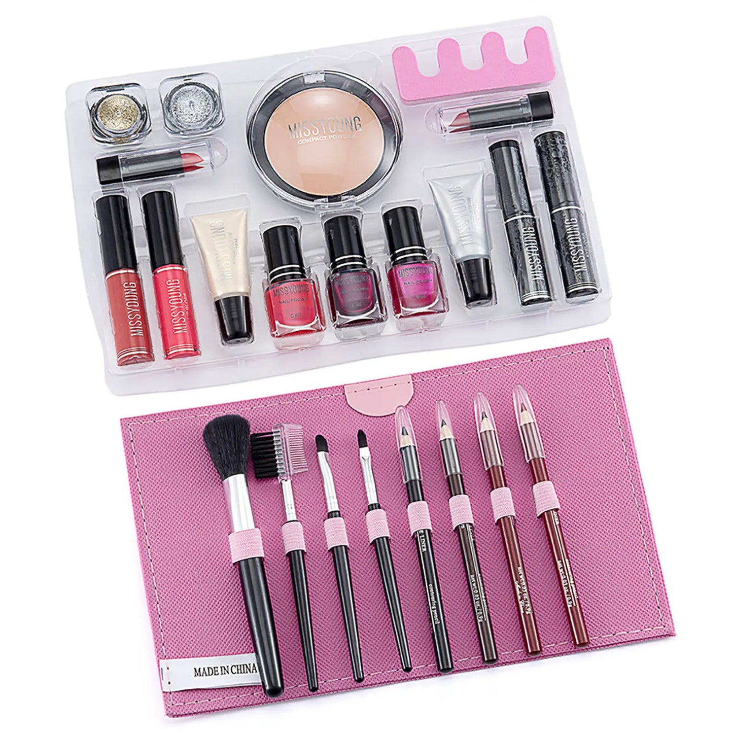 30pcs ALL INMakeup Set Box Full Professional Makeup Artist Makeup Box Full Face Makeup Cosmetics Face Eyes Lips Makeup Set