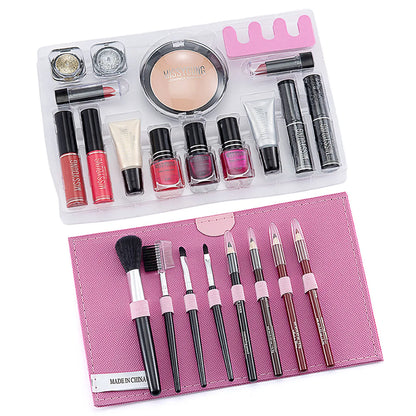 30pcs ALL INMakeup Set Box Full Professional Makeup Artist Makeup Box Full Face Makeup Cosmetics Face Eyes Lips Makeup Set