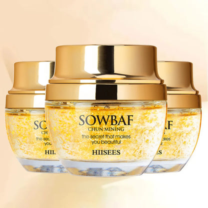 24K Gold Snail Collagen Face Cream Moisturizing Skincare Essential Brightening