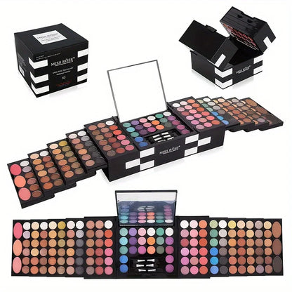142-Color Eye Shadow, 3-Color Blush, 3-Color Eyebrow Powder Makeup Set