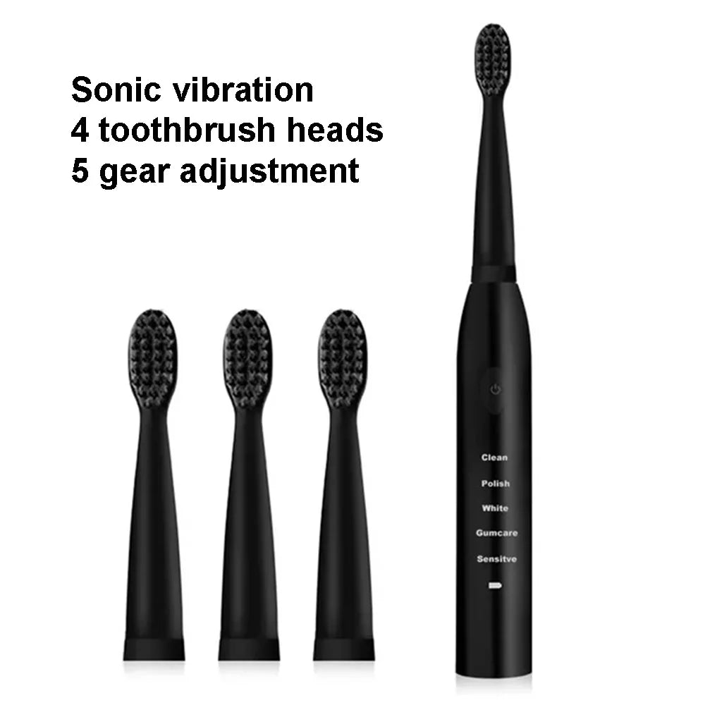 Powerful Ultrasonic Sonic Electric Toothbrush USB Charge Rechargeable Tooth Brush Washable Electronic Whitening Teeth Brush J110