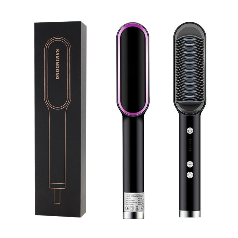 Professional 450 Degrees Hair Straightener Tourmaline Ceramic Coat Flat Iron Shiny Hair Straightener Beauty Salon Tool Wholesale