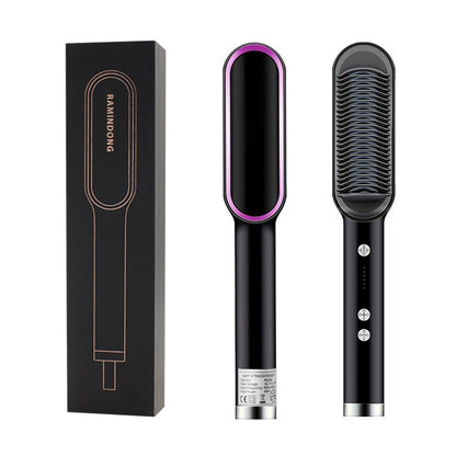 Professional 450 Degrees Hair Straightener Tourmaline Ceramic Coat Flat Iron Shiny Hair Straightener Beauty Salon Tool Wholesale
